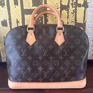 Louis Vuitton Monogram Alma Bag Made in France